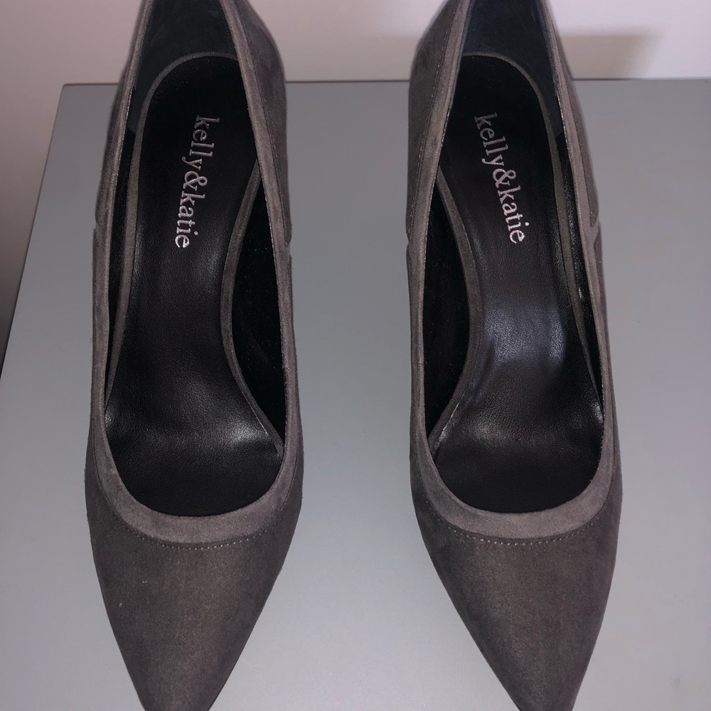 Grey heels